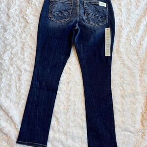 BKE Women's Deep Indigo Skinny Jeans